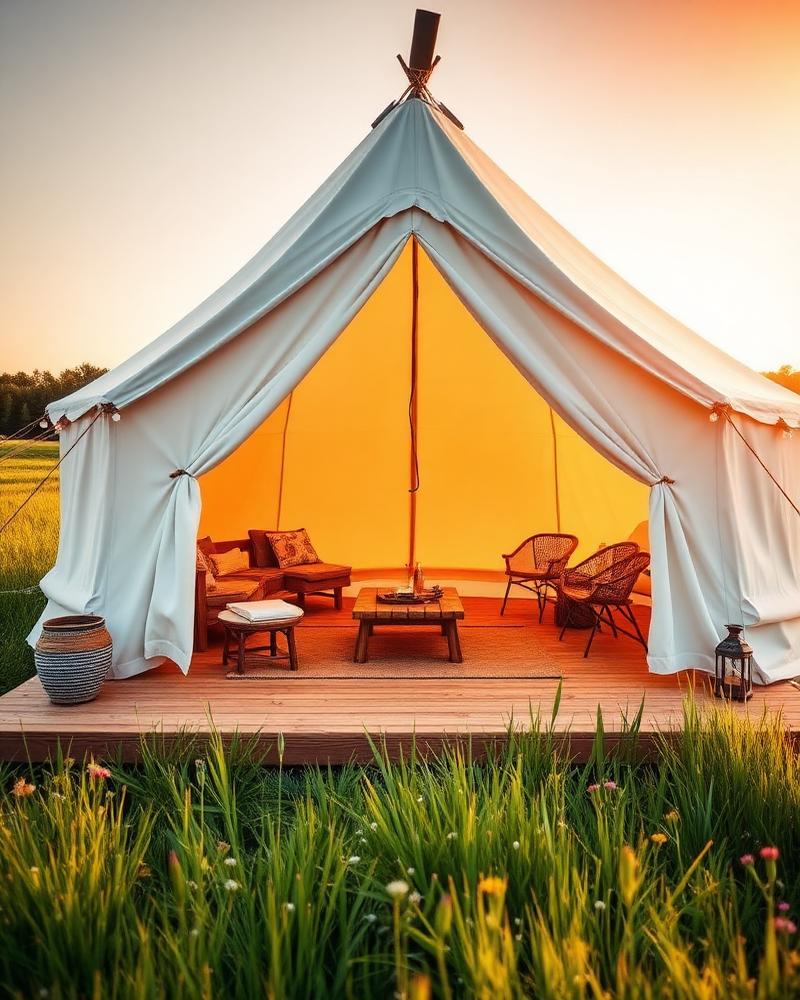 Kempingi un glampingi Latvijā